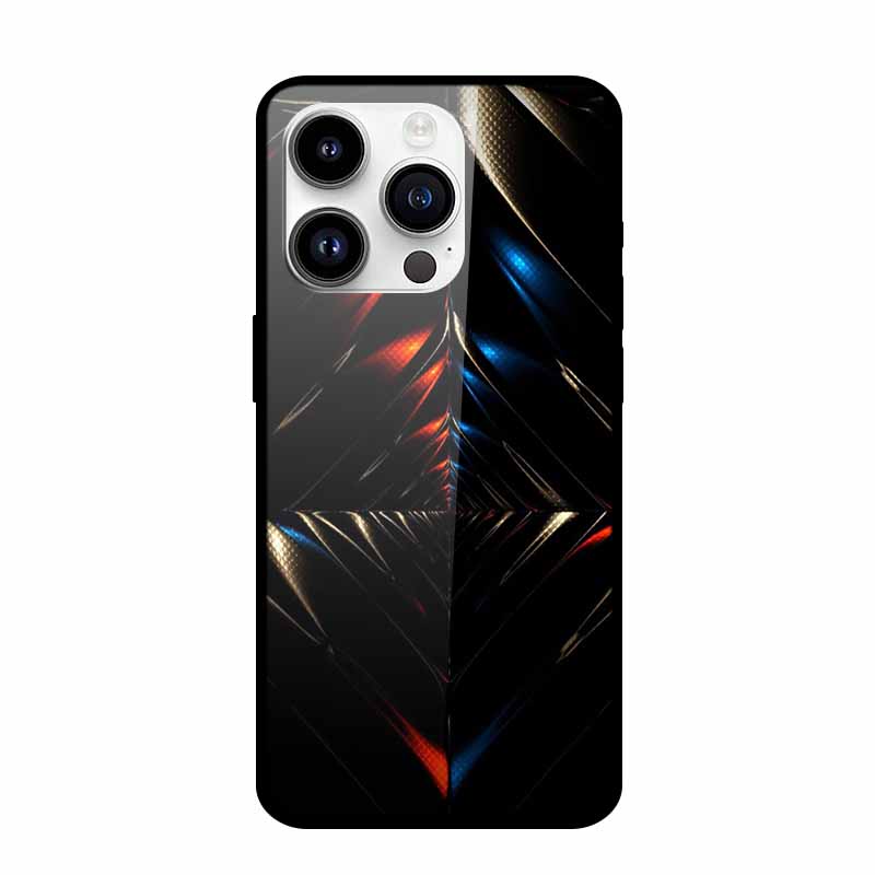 Tempered Glass Case For iPhone 15 Pro Max Hard Glass Back Cover For iPhone 15 Plus iPhone15 Phone Cases Bumper Colorful Shell