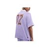 Nike Jacquard Loose Fit Short Sleeve Football Shirt Men Tops Purple HJ2966-515