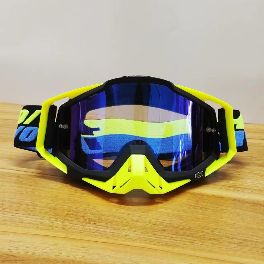 Outdoor Riding Goggles Motorcycle Off-road Dust-proof Glasses Color-changing Sports Windproof Ski Goggles
