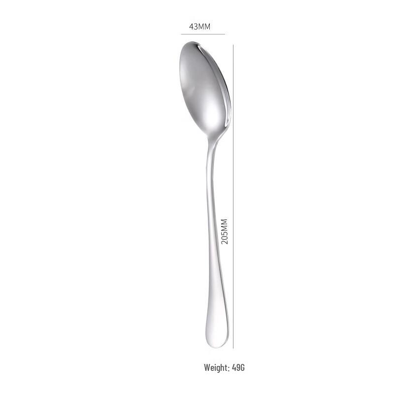 ZISIZ 304 Stainless Steel Pointed Spoons Set
