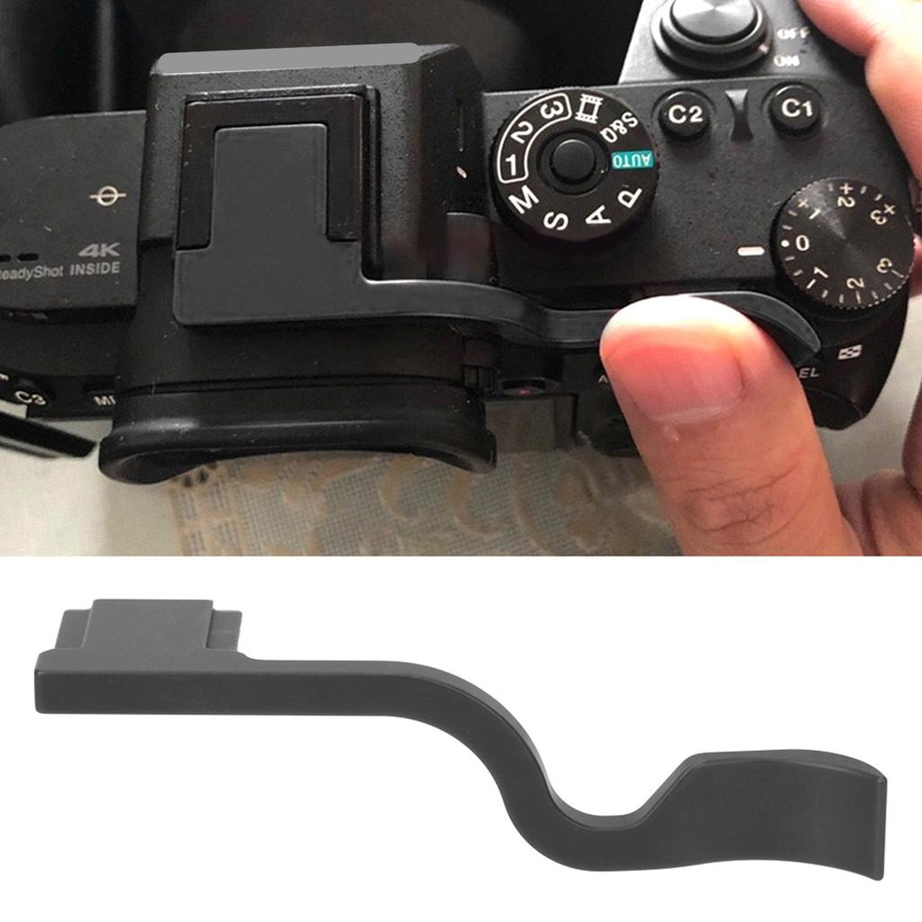 CNC Aluminum Alloy Hand Thumb Grip Hot Shoe Mount Holder Bracket for Nikon Z6 Z7