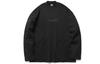 Sweatshirts Men's Black Crew Neck Moderate Regular AHSR269-1