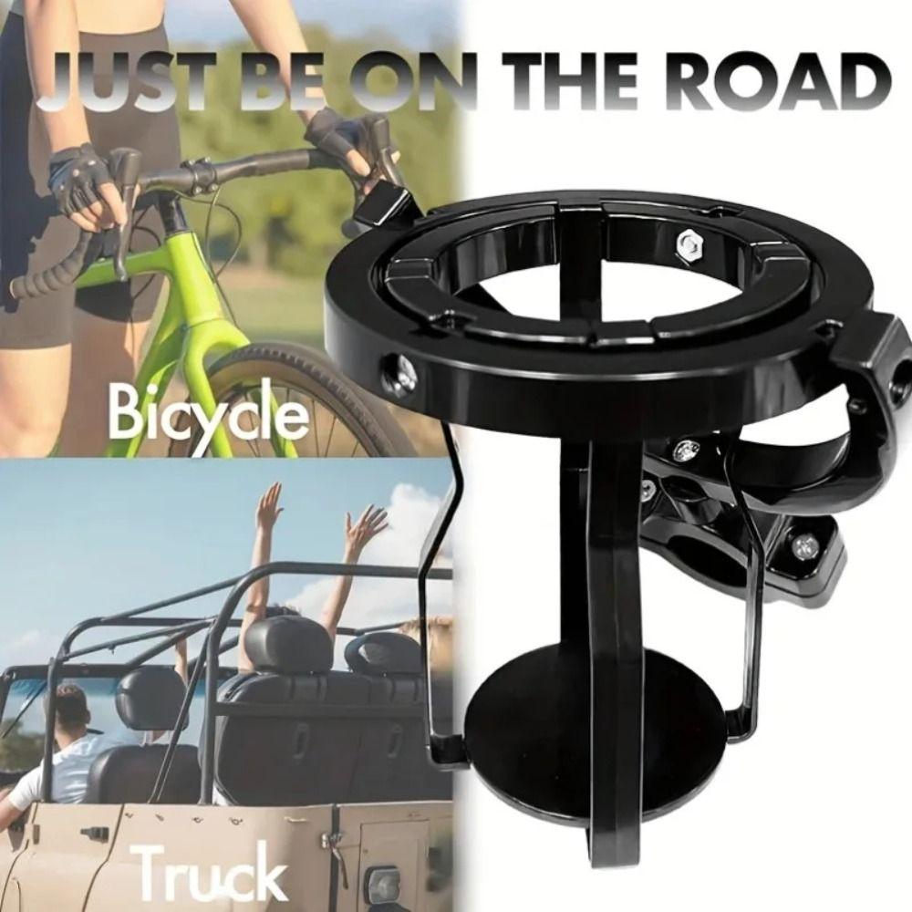 Adjustable Clip Drink Holder Space-Saving Leveling Cup Holder 3D Gyroscopic Cup Holder  Bicycle