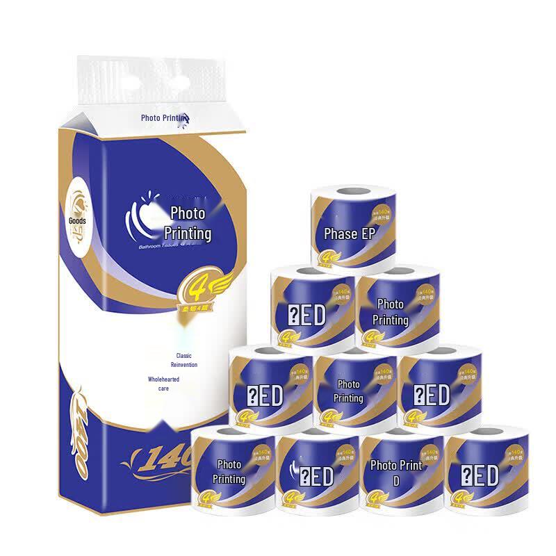Mind Act Upon Mind 4-Ply Unscented Toilet Paper (10 Rolls x 6 Packs)