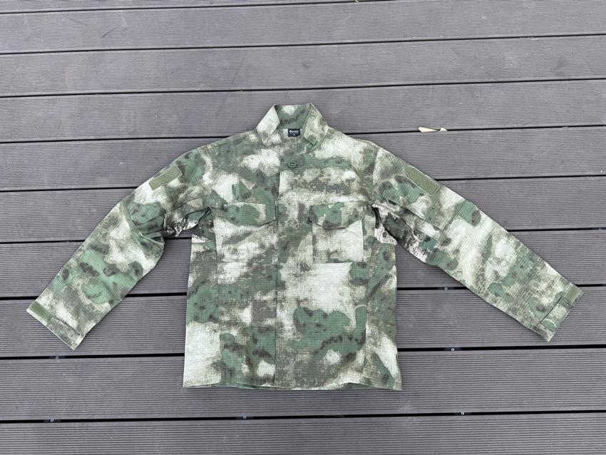 Costum de camuflaj AK Tactical Frog: Set Uniformă de Antrenament Camuflaj pentru Exterior, 3 Piese