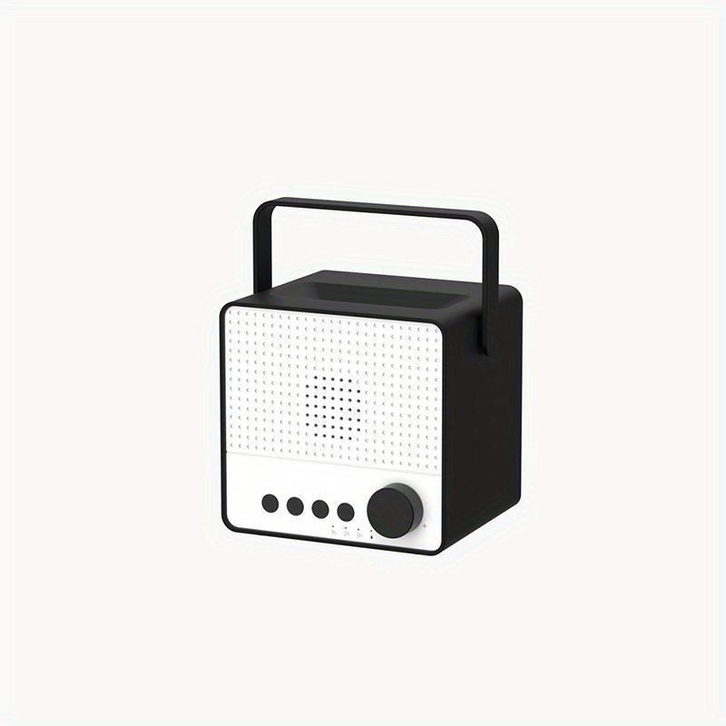 

Аппарат для ароматерапии Tooluck Creative Flame, цветная лампа для ароматерапии, бытовой бесшумный увлажнитель, портативный беспроводной динамик для улицы чёрный