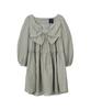 Salon De Yon Ribbon Point Mini Dress_ Green