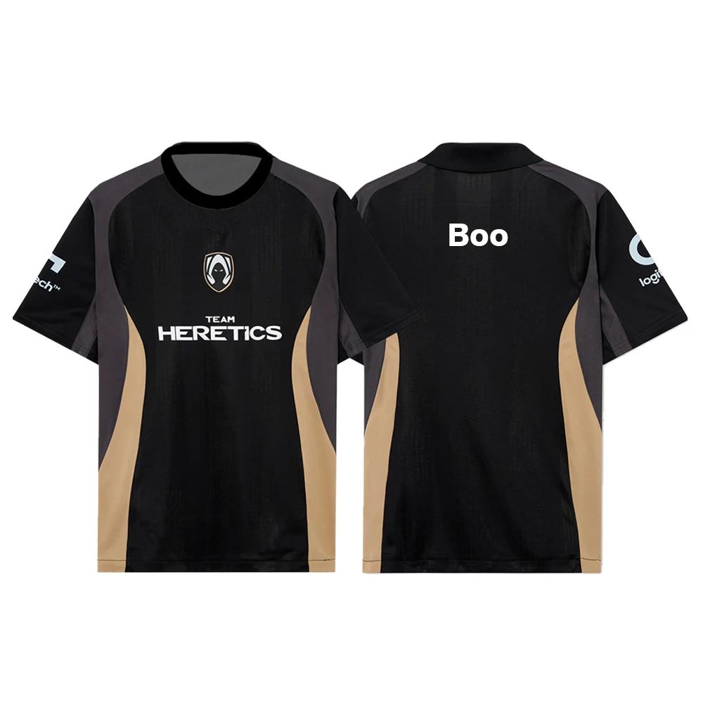 Team Heretics Valorant Esports marškinėliai 2026 VCT klubo treniruočių uniformos vyrams ir moterims Benjyfishy individualūs marškinėliai sportiniai viršutiniai drabužiai