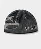 Dimiteulibeullaeg Vlad Symbol Logo Two-Tone Knit Beanie_Black