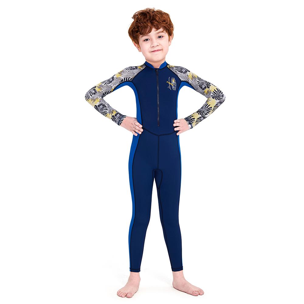 Kid Wetsuit One Piece Swimsuit Sun-Protective Quick-Drying Anti-Wear Anti-Scratch Properties