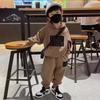 Boys' Spring 2025 Toddler Street Style Two-Piece Outfit: Cool and Handsome Children's Clothing Set