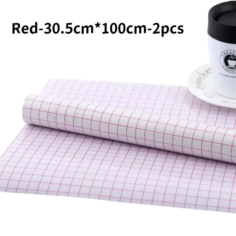 100cm Roll Clear Vinyl Application Tape Alignment Grid Transfer Paper Tape Adhesive DIY Transfer Tape For Vinyl Decal