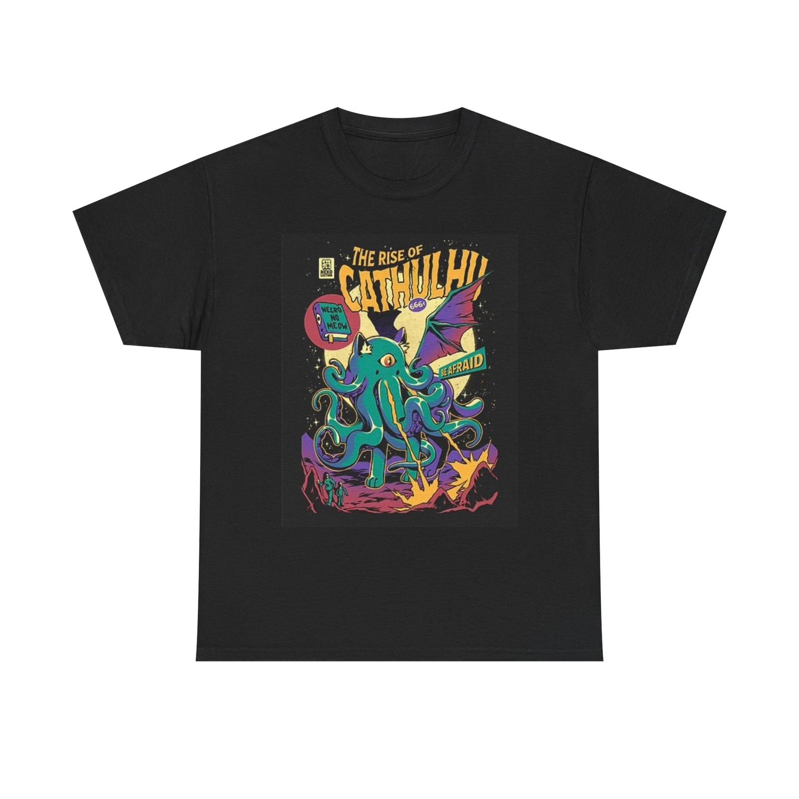 Men s and Women s T-shirts The Rise Of Cathluhu Graphic XXXXL