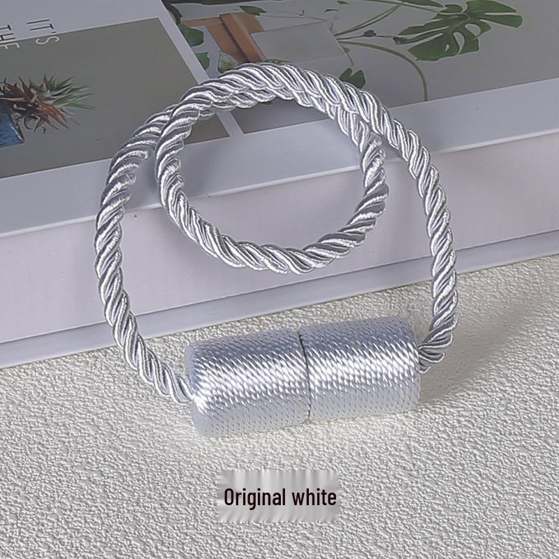 Magnetischer Zylindrischer Vorhang-Raffhalter - Kreatives Lochfreies Vorhang-Aufbewahrungs- & Dekorationszubehör