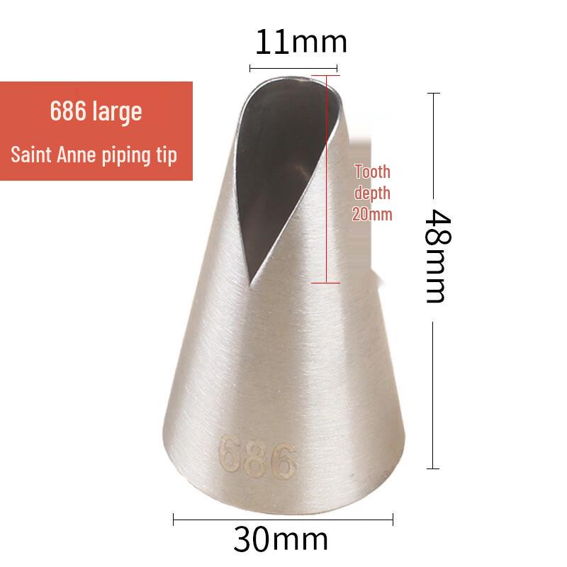 Stainless Steel Cake Decorating Nozzle Set