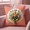 Holiday Mothers Day Cushion Cover MultiScene Pillow Cover for Home  Car  Reversible Soft  Durable for Daily Use