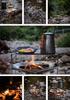 CAMPING MOON Fire Disc Campfire Camping for Coleman 45cm Fire Stand, Pit, Trivet, Pit, FT-303-HJ