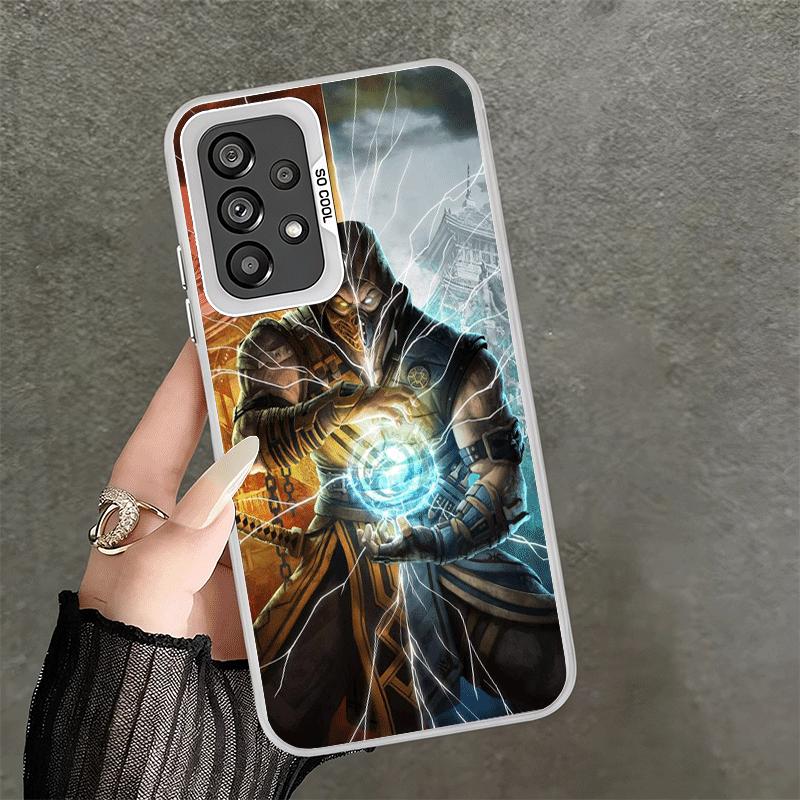 Mortal Kombat Game Soft Phone Case for Samsung A17 A16 A15 A14 A13 A57 A56 A55 A54 A53 A37 A36 A35 A34 A33 A26 A25 A24 A23 A52