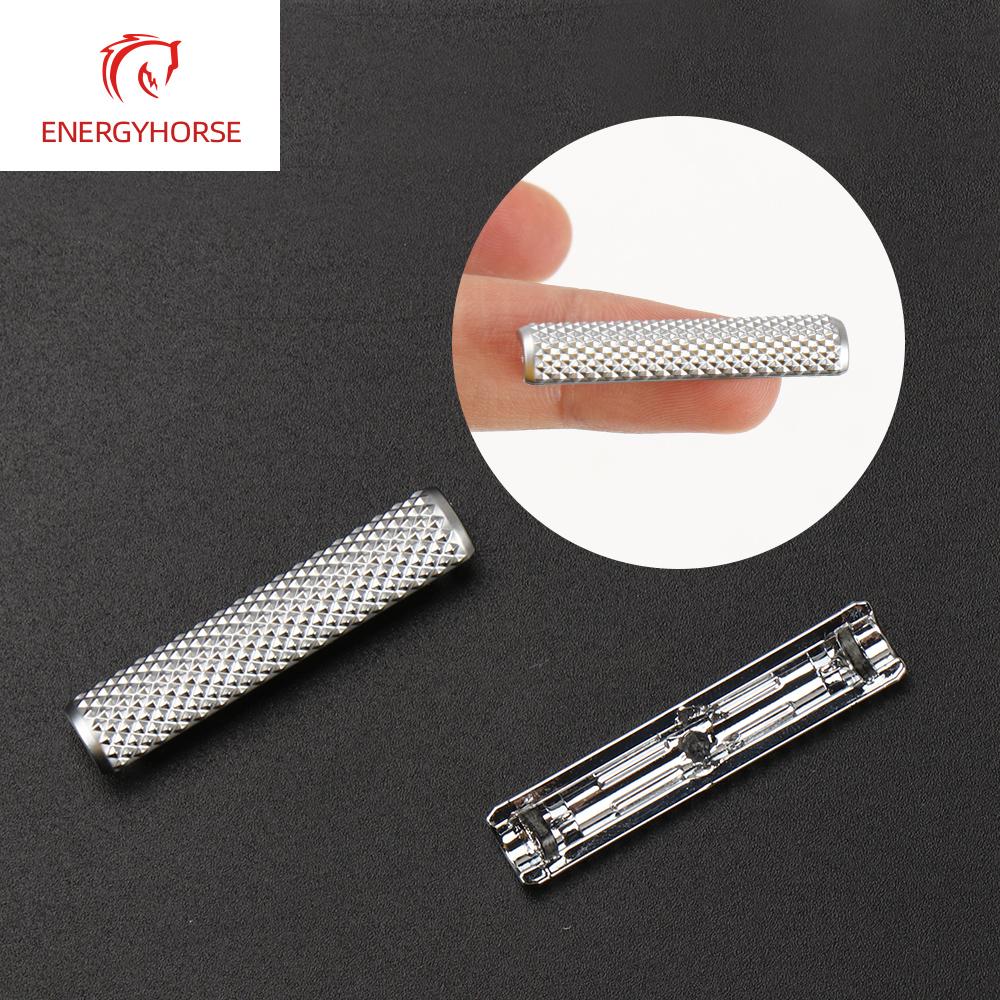 For Porsche Cayenee 17-21 Chromeplate Air conditioning Vent Toggle Piece Outlet Card Pad Clip Wind Direction Adjustment