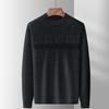 Men's Thickened Knitwear Business Wool Sweater - Autumn/Winter Round Neck Casual Style