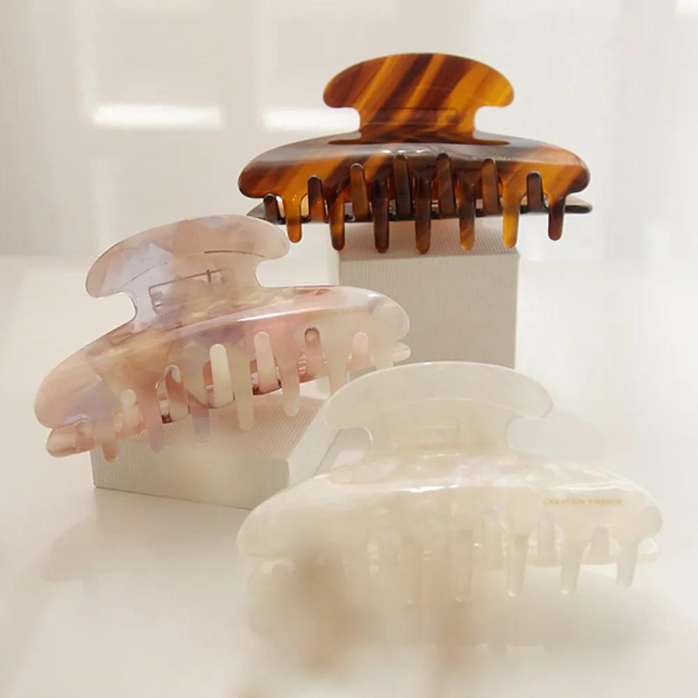 bydaisy Marvel Celluloid Hair Clip Bh0705 white