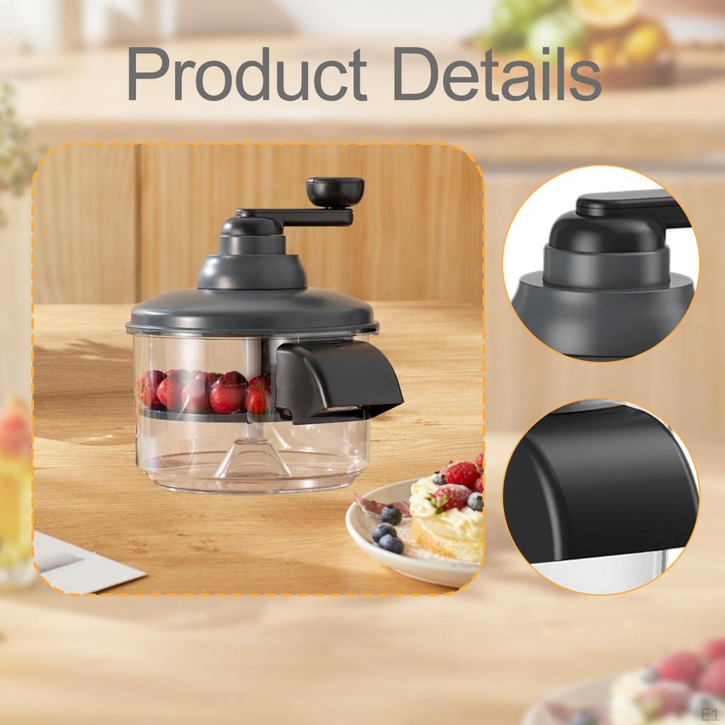 Grape Peeling Machine Hand Cranked Kitchen Gadget Efficient Home Use Tool for Small