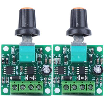 2pcs 1.8V 3V 5V 6V 12V2A PWM DC Motor Speed Controller Low Voltage Control Switch 1803BK