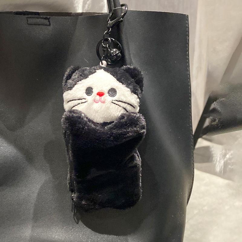 Plush Cat Rabbit Zero Wallet Animal Cartoon Storage Bag Childrens Festival Gift