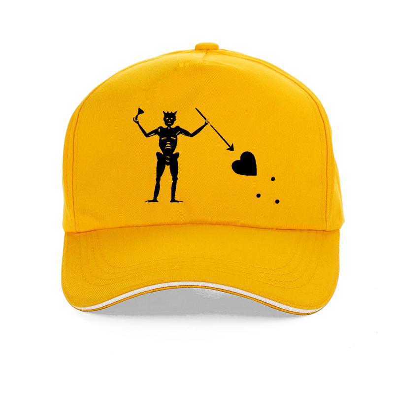 Fashion Black Beard Blackbeard Edward Teach Pirate Print Baseball Cap Summer Men Women Adjustable Hat Snapback Gorras