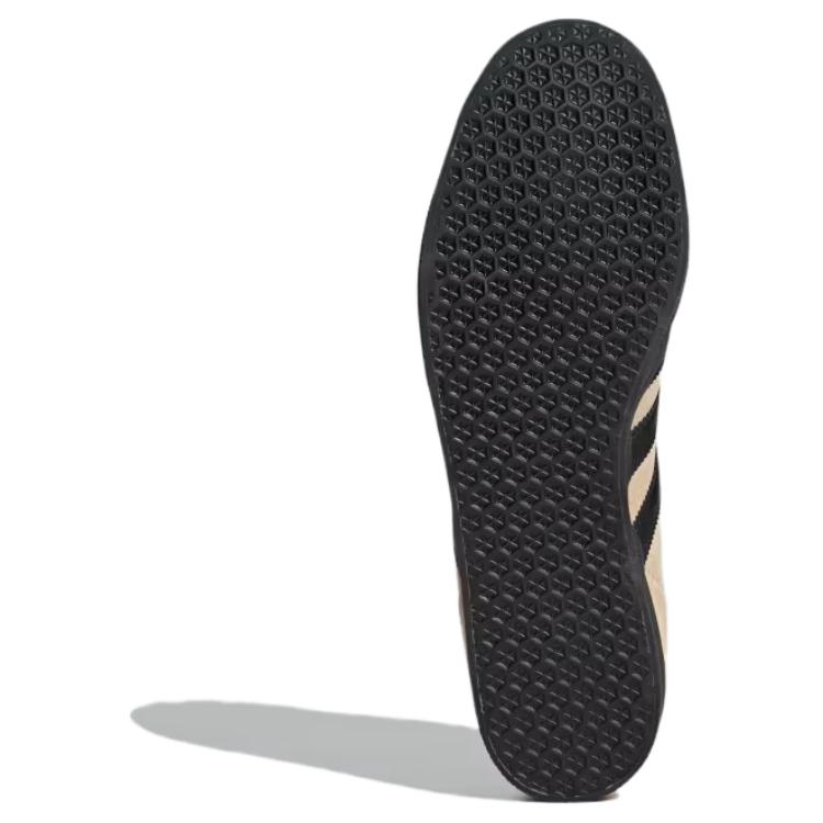 Lionel Messi X Adidas Gazelle Triunfo Dorado Unisex Sneakers Tan Crystal-Sand Core-Black IH8156