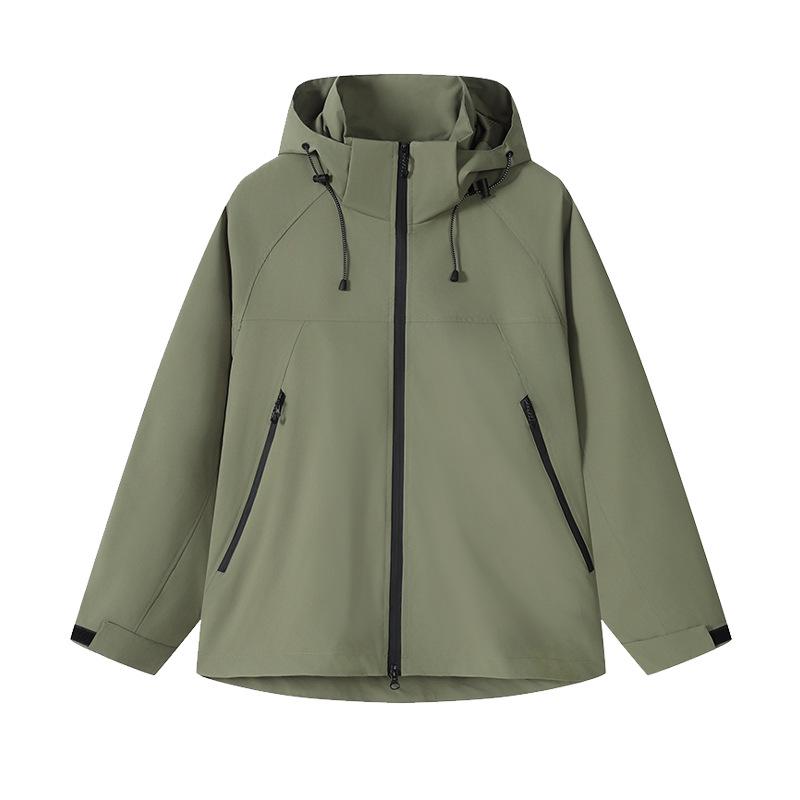 

Ветрозащитная куртка с капюшоном для пар премиум-класса 2024 года для мужчин и женщин XL