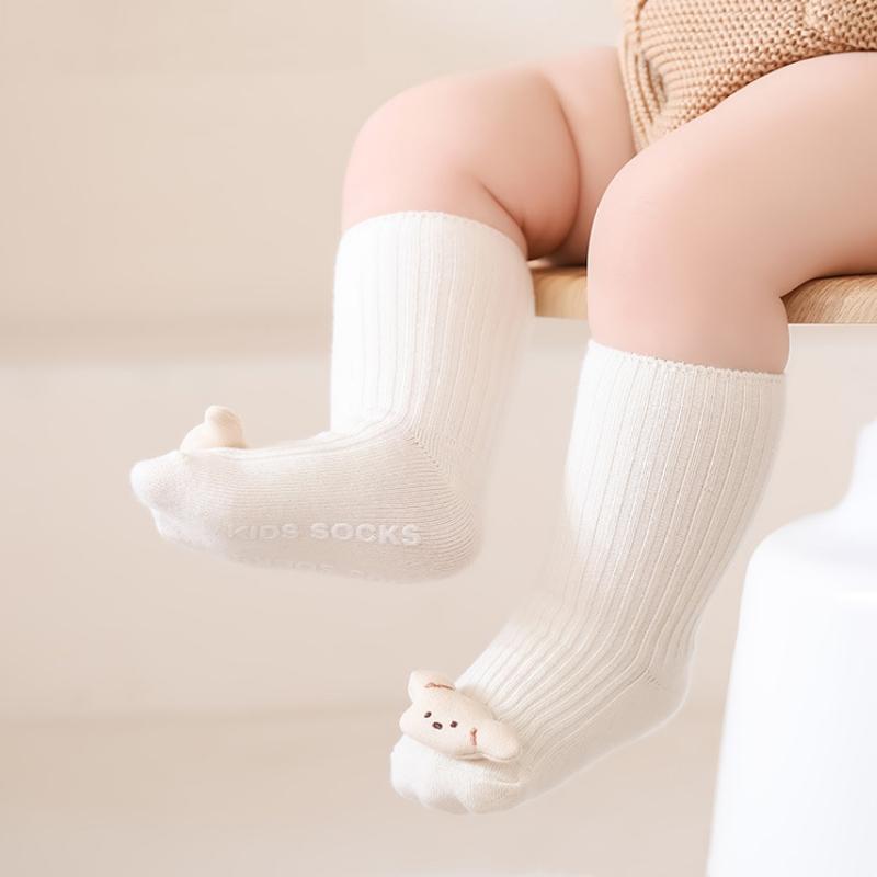 Toddler Floor Socks Cartoon Antislip Baby Newborn Indoor Socks For Baby Solid Color Non Slip Infant Floor Socks
