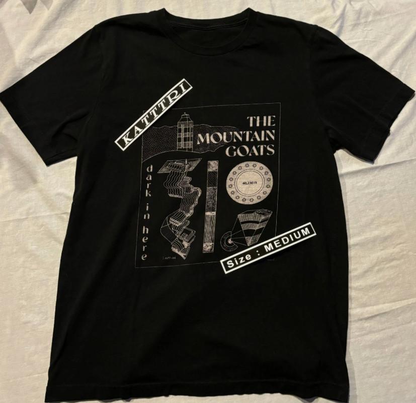 The Mountain Goats Dark In Here Band Cotton TShirt All Sizes Unisex T-Shirt S