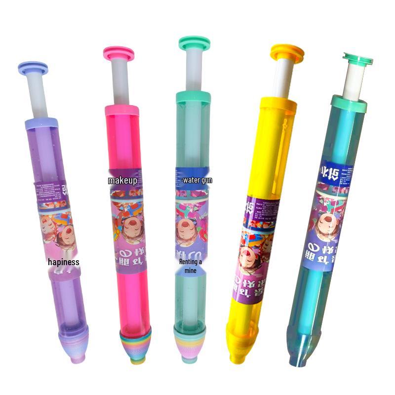 Pull-out Fireworks Water Gun Toy for Kids - Perfect for Summer Water Play