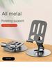 Vollmetall 360-Grad drehbarer stressabbauender Universalständer für Telefon und Tablet