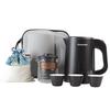 Shangqi 0.6L Mini Ceramic Travel Gongfu Tea Set with Electric Kettle