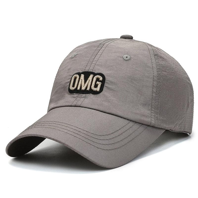 Hat Male Alphabet Baseball Cap, Street Fashion Trendy Hat Male and Female Couples Cap Sun Hat