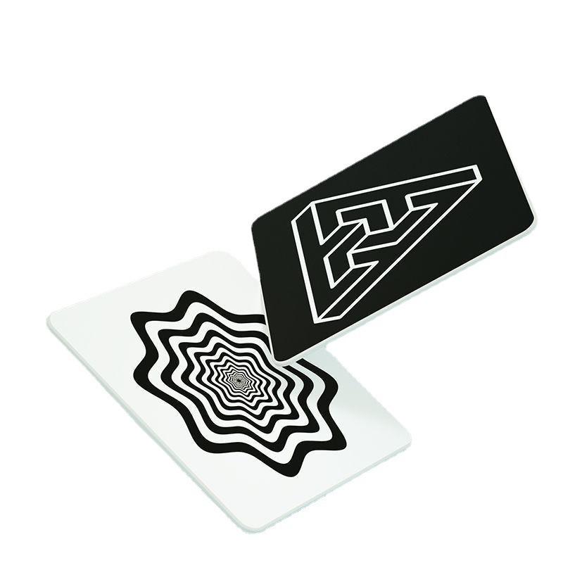 Infant Visual Stimulation Black & White Cards: Newborn Early Education 0-3 Months