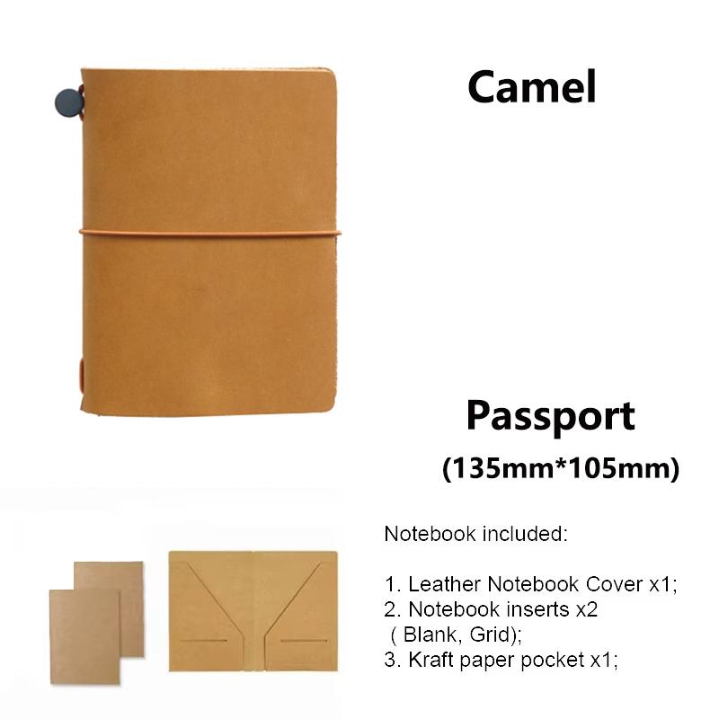 

Кожаный дорожный блокнот, дорожный планировщик, паспорт, бухгалтерская книга, дневник из коровьей кожи, блокнот, канцелярские принадлежности