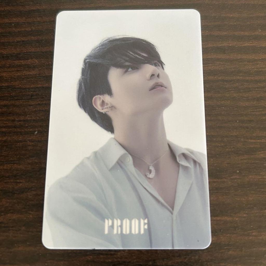 [USED] BTS Proof Hybe Insight Jungkook Trading Card Lucky Drop Bonus