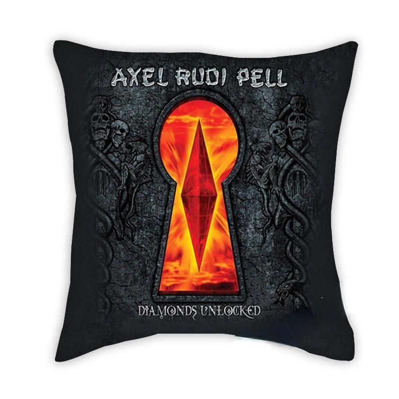 Axel Rudi Pell  Printed  Polyester Decorative Pillowcases Throw Pillow Cover Square Zipper Pillow Cases Gift  Pillowcases