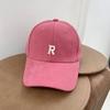 Women's spring hat R word casual couple cap summer fashion versatile outdoor shade men's baseball cap