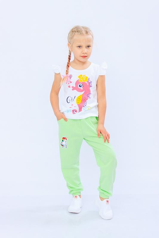 

Штани для дівчаток – Декоративна нашивка, Будь-який сезон, 6070-057 HC 92 весна зелений колір