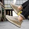 Fashion Men Shoes 2025 Spring Autumn New Fashion Comfortable Height Increase Casual Running Shoes Breathable Non Slip Platform Sneakers