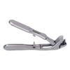 Angled Head Nail Clippers Long Handle Wide Jaw Opening Large Toe Nail Clippers Heavy Duty Stainless Steel Fingernail