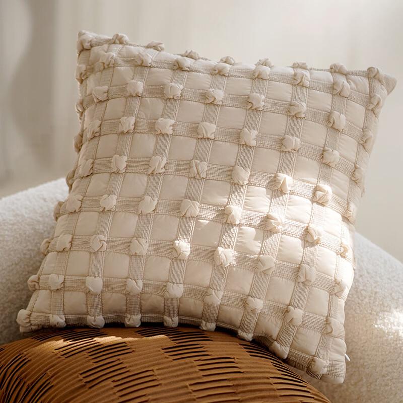 Vintage Cream Style Throw Pillow