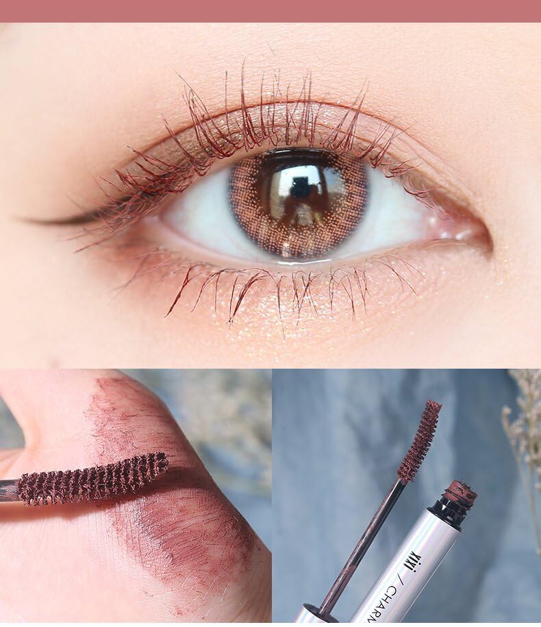 CAPPUVINI Colorful Suitable for Short and Sparse Natural Perfect for School or Dates Mascara, 12g, Curl-Keeping, Smudge-Resistant, Long-Lasting,