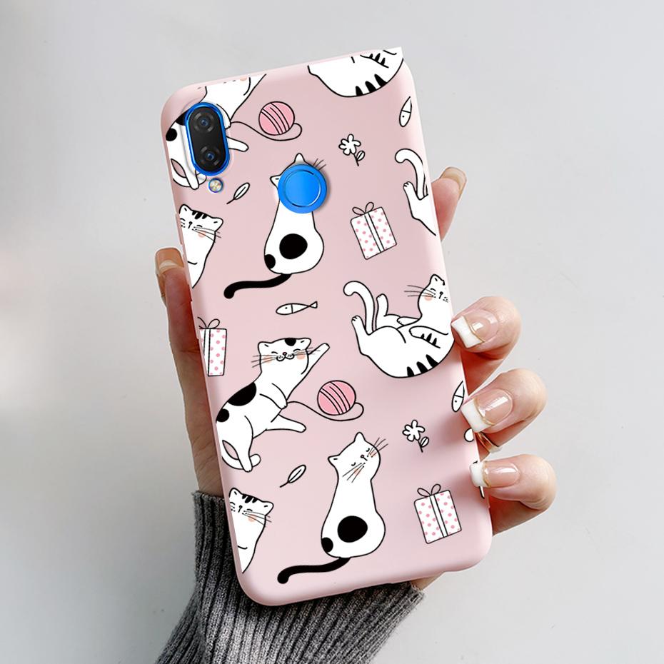 For Huawei Nova 3i Case INE-LX1 INE-LX2 Pandas Cover Soft Silicone Phone Case For Huawei P Smart Plus 2018 Nova3i Fundas Bumper