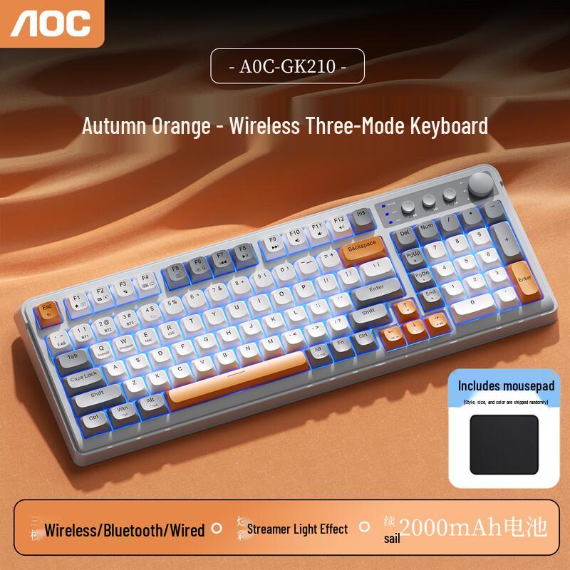 

AOC GK210 Tri-Mode Mechanical Feel Gaming Keyboard