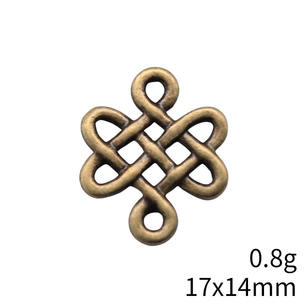 Valentine's Day Charms For Necklace Chinese Knot Chinese Character Charms Pendant Women's Bag Pendant Accessories